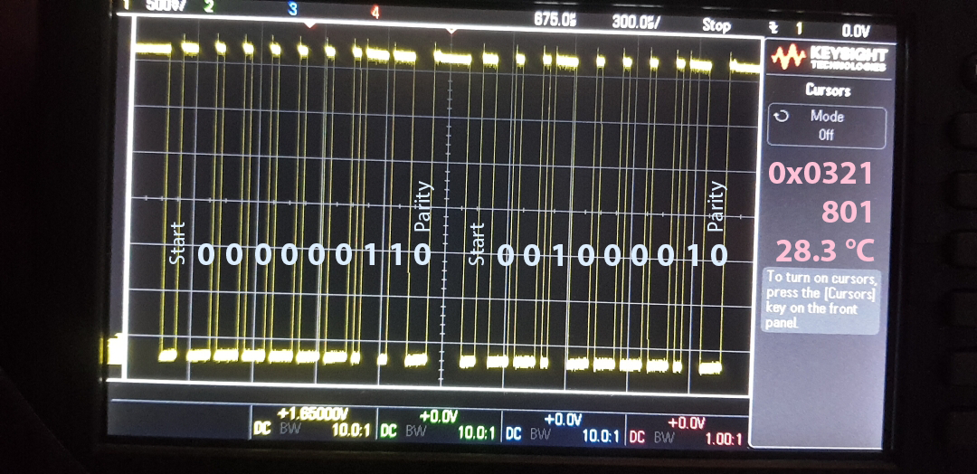 ZacWire signal interpretation