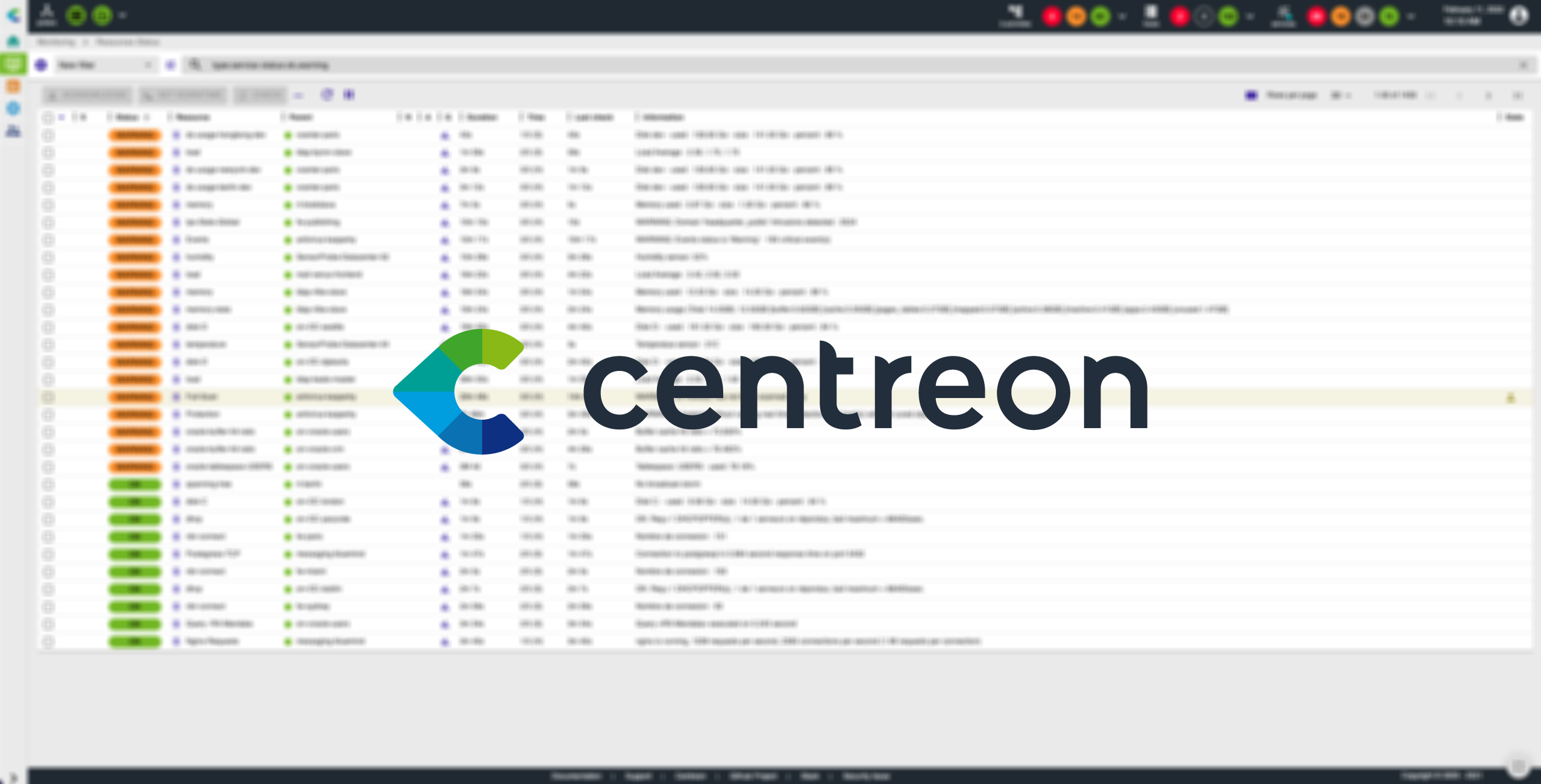 Centreon ScreenShot