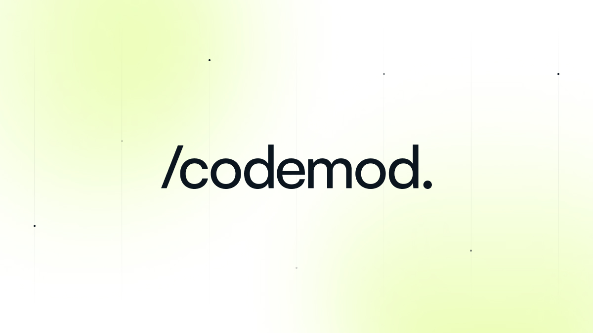 Codemod Registry Header