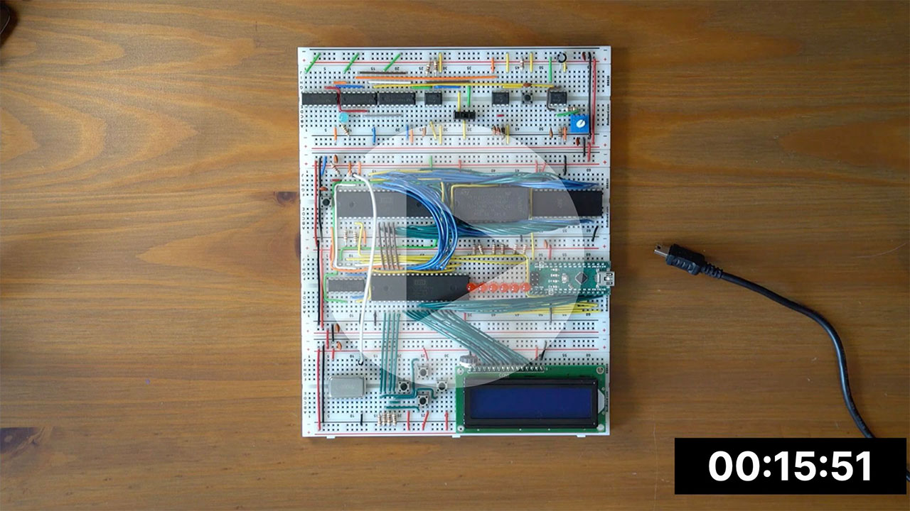 Sixty5o2 - Mini OS for Ben Eater's 6502 Breadboard Computer