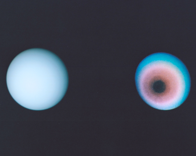 a photograph of Uranus, see the colophon for more information
