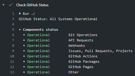 GitHub Status - OK