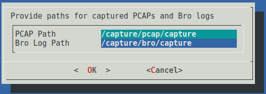 Specify capture paths