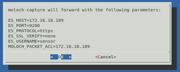 moloch-capture settings confirmation