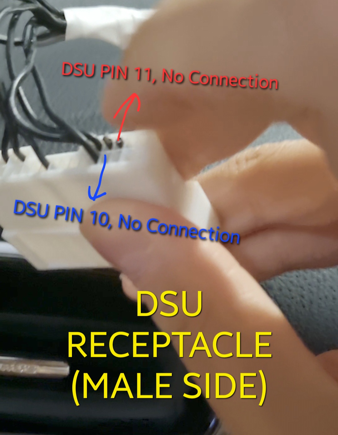 DSU Male PIN To Be Cut