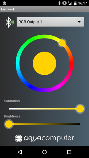 farbwerk color change