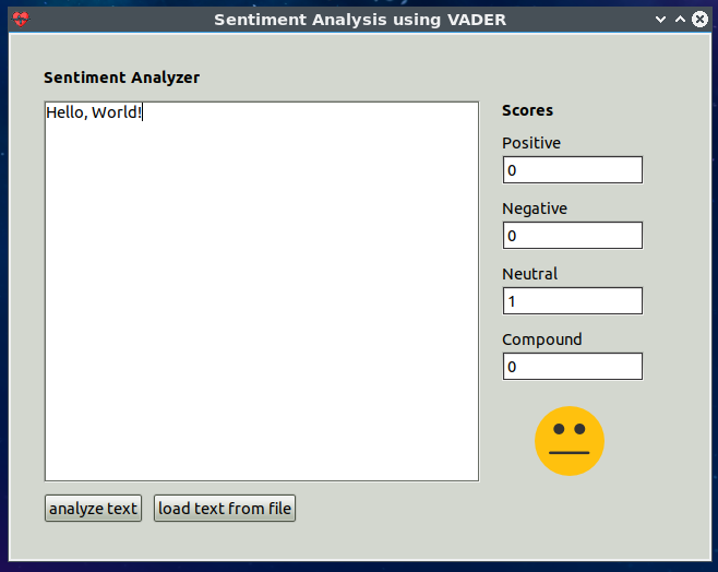 Neutral Sentiment