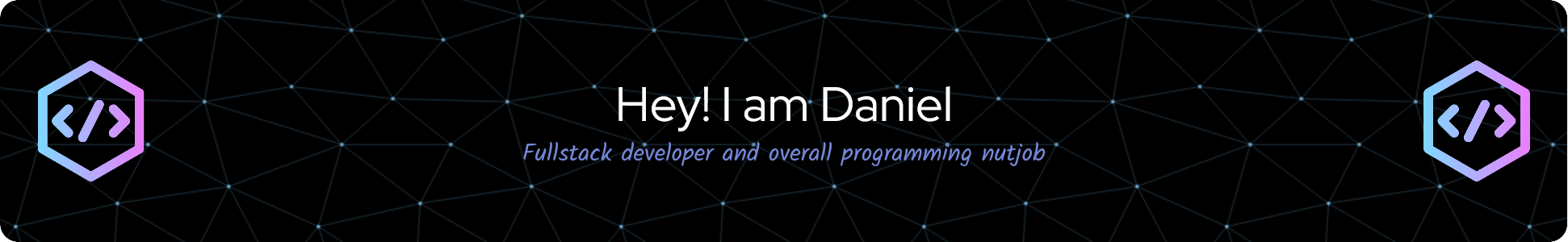 Hi, I'm Daniel, a passionate full stack developer 🚀 from Czechia