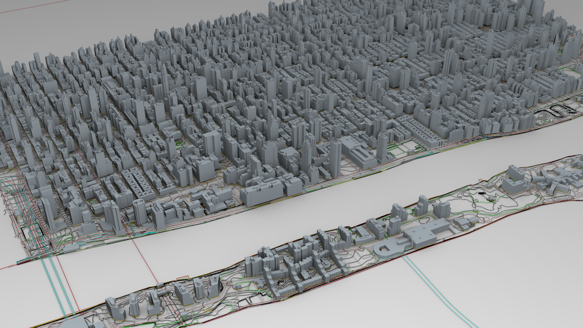 NYC MN08 Camera 1, OSPRay SciVis Renderer