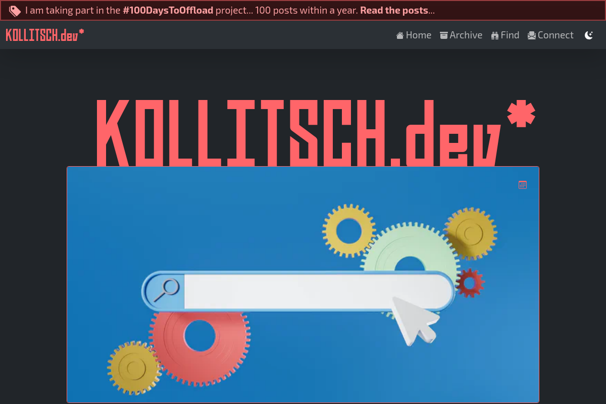 Screenshot of kollitsch.dev