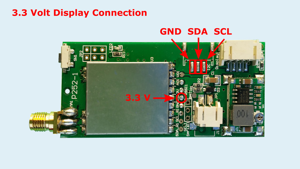 ICSP pin header