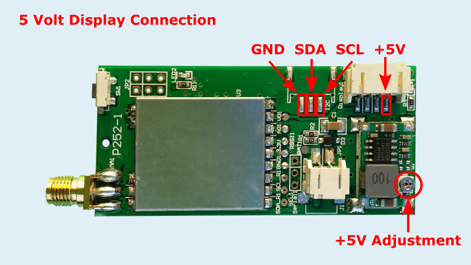 ICSP pin header