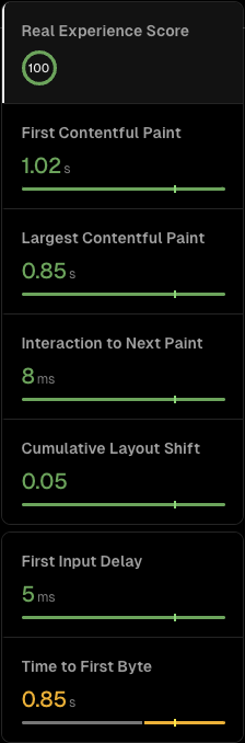 Vercel Mobile Analytics