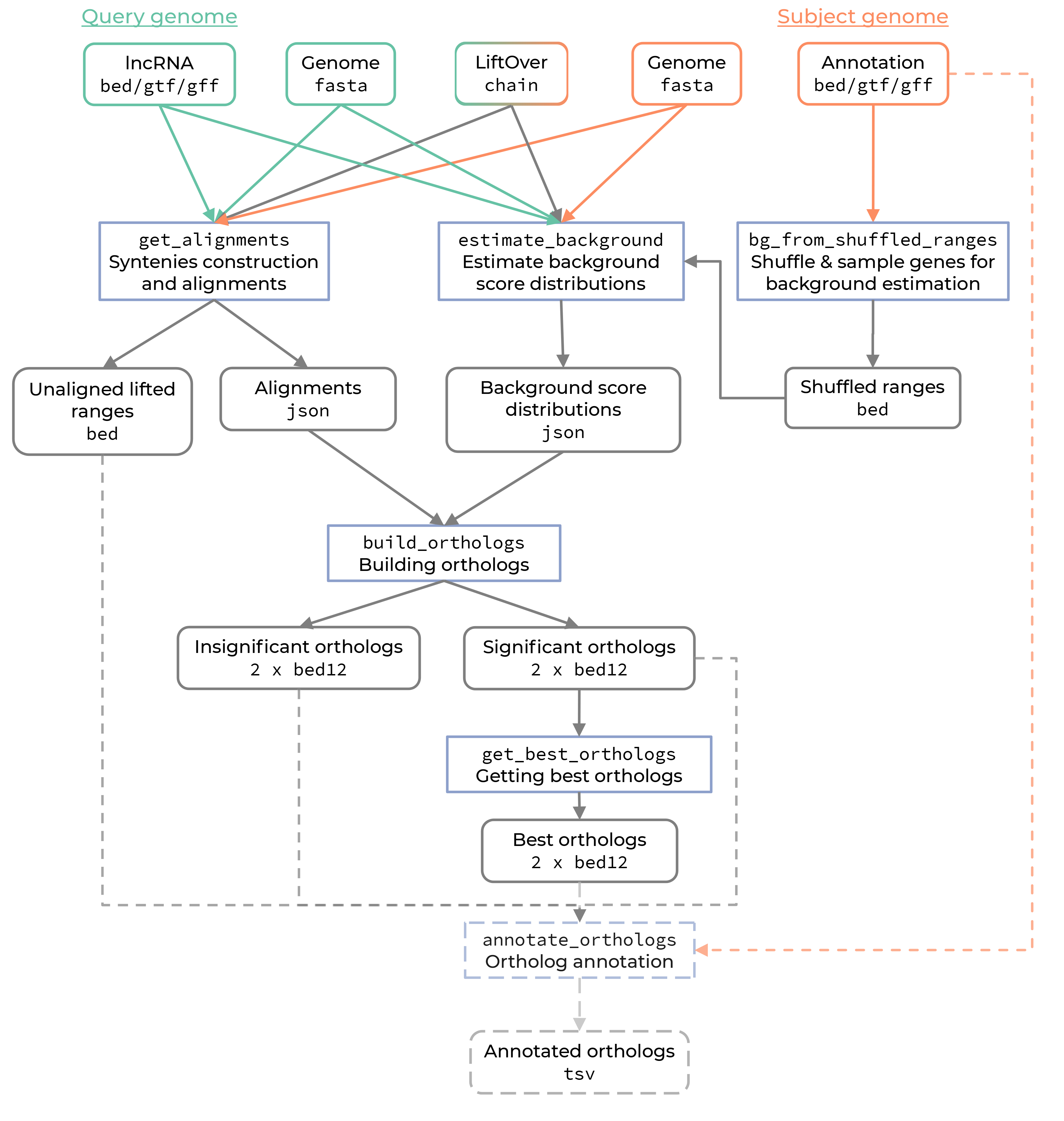 ortho2align pipeline scheme