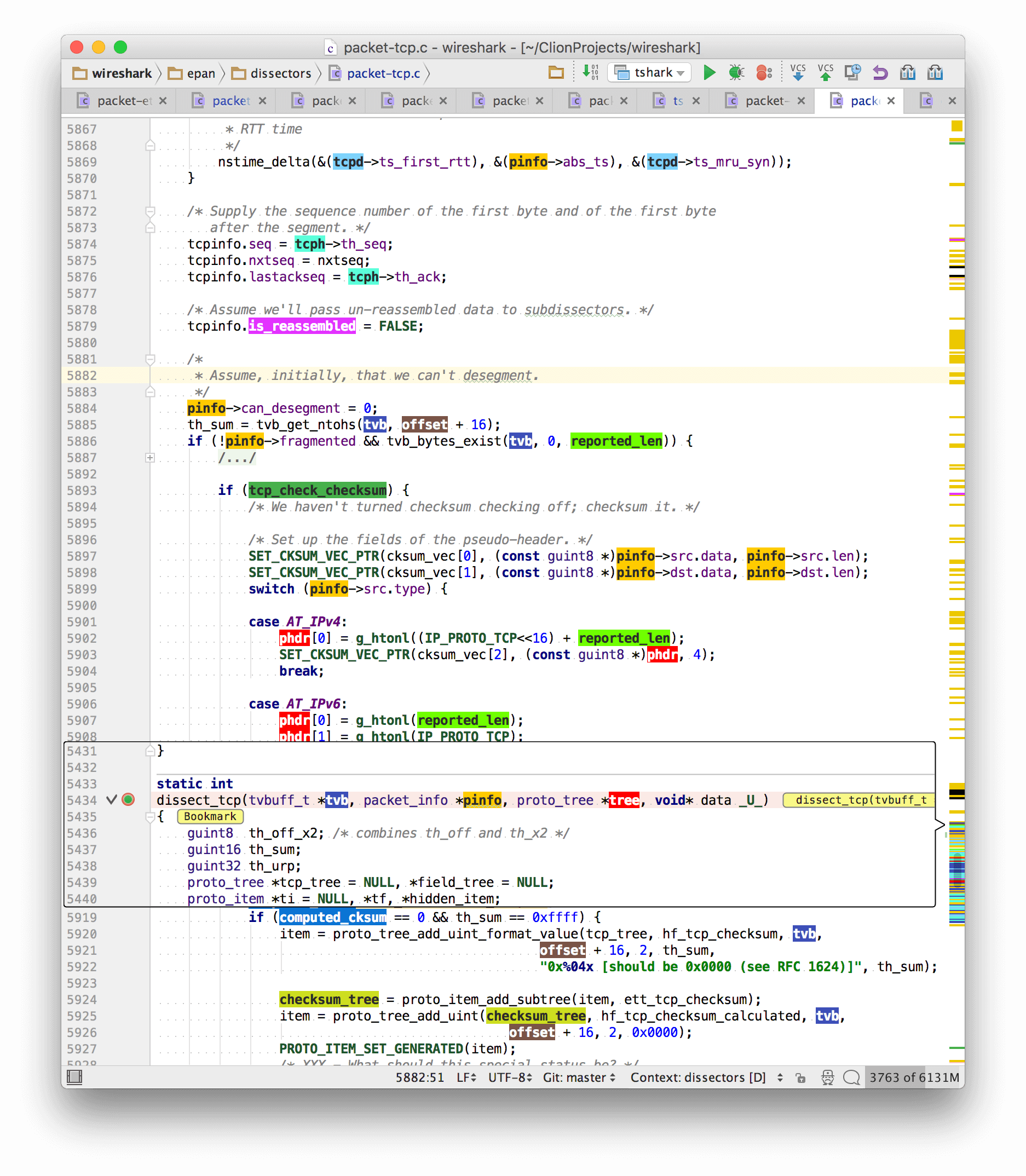 screenshot-clion