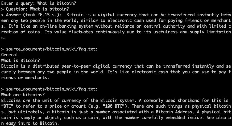 A console based AI chat tool for bitcoin education
