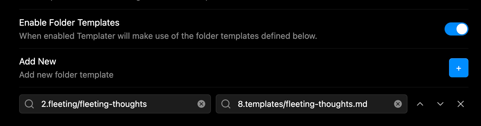 folder templates