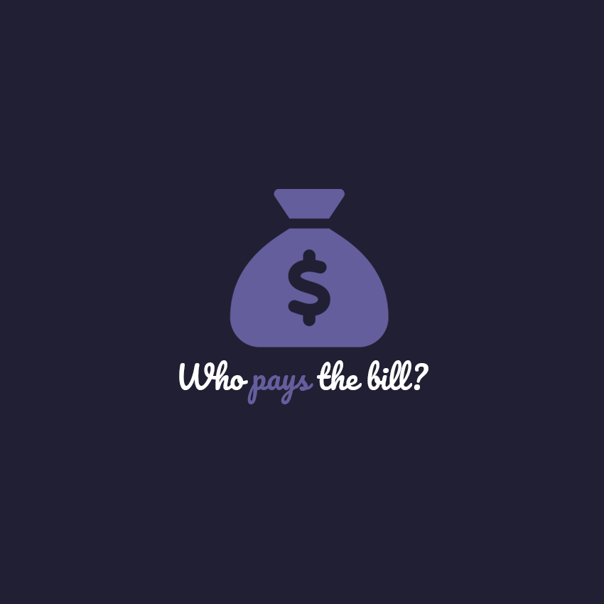 Who Pays the Bill? Logo