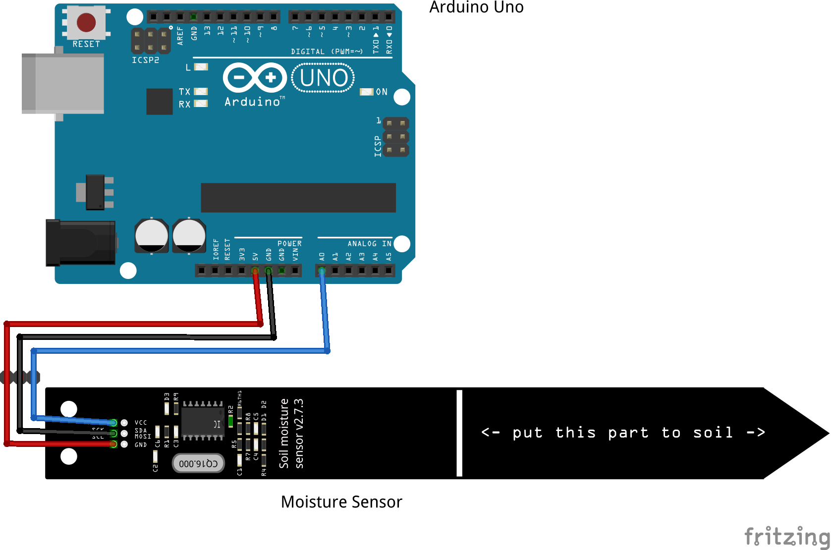 Moisture Sensor Diagram