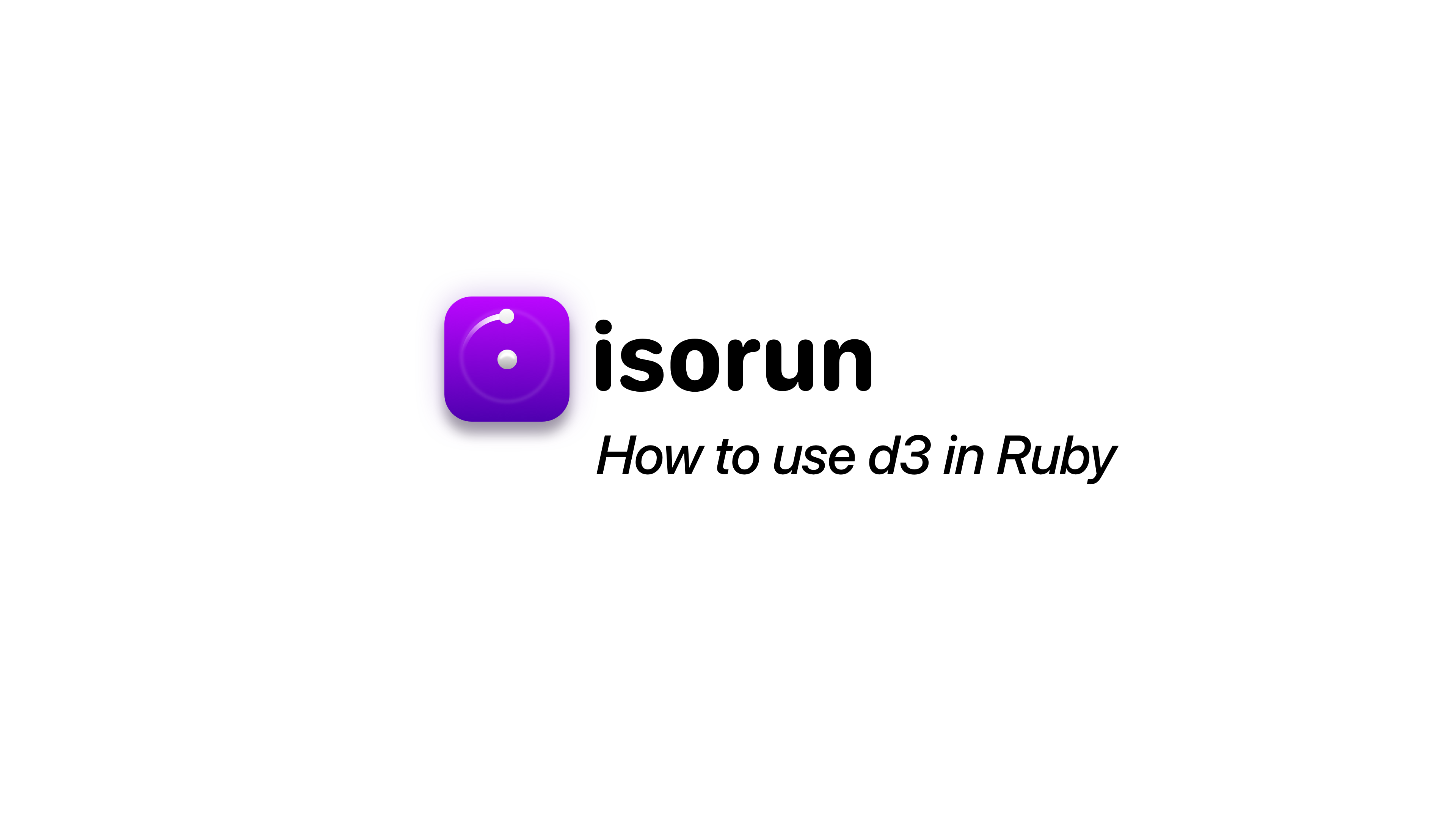 How to use d3 in Ruby