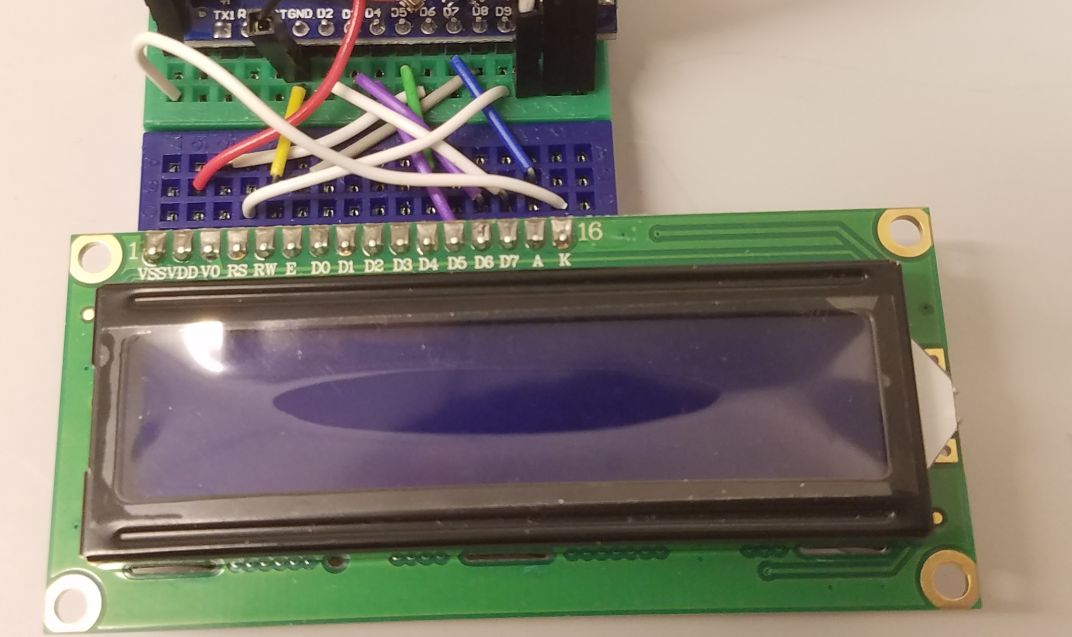 LCD to Arduino