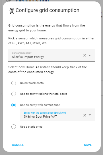 checkwatt energy step 2