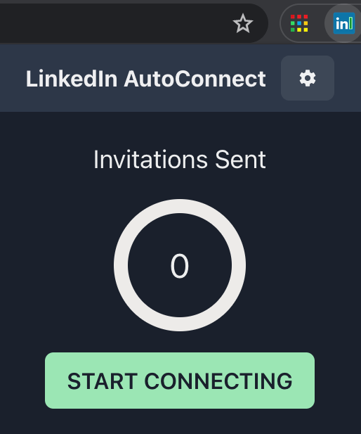 LinkedIn AutoConnect Screenshot #2