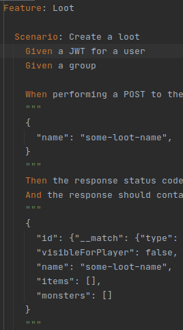 Syntax highlight