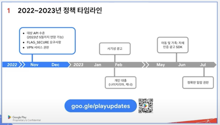 출처: Google Play 11월 정책 업데이트와 준수사항 안내 4분 13초