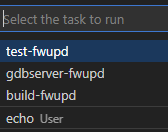 debug task screenshot