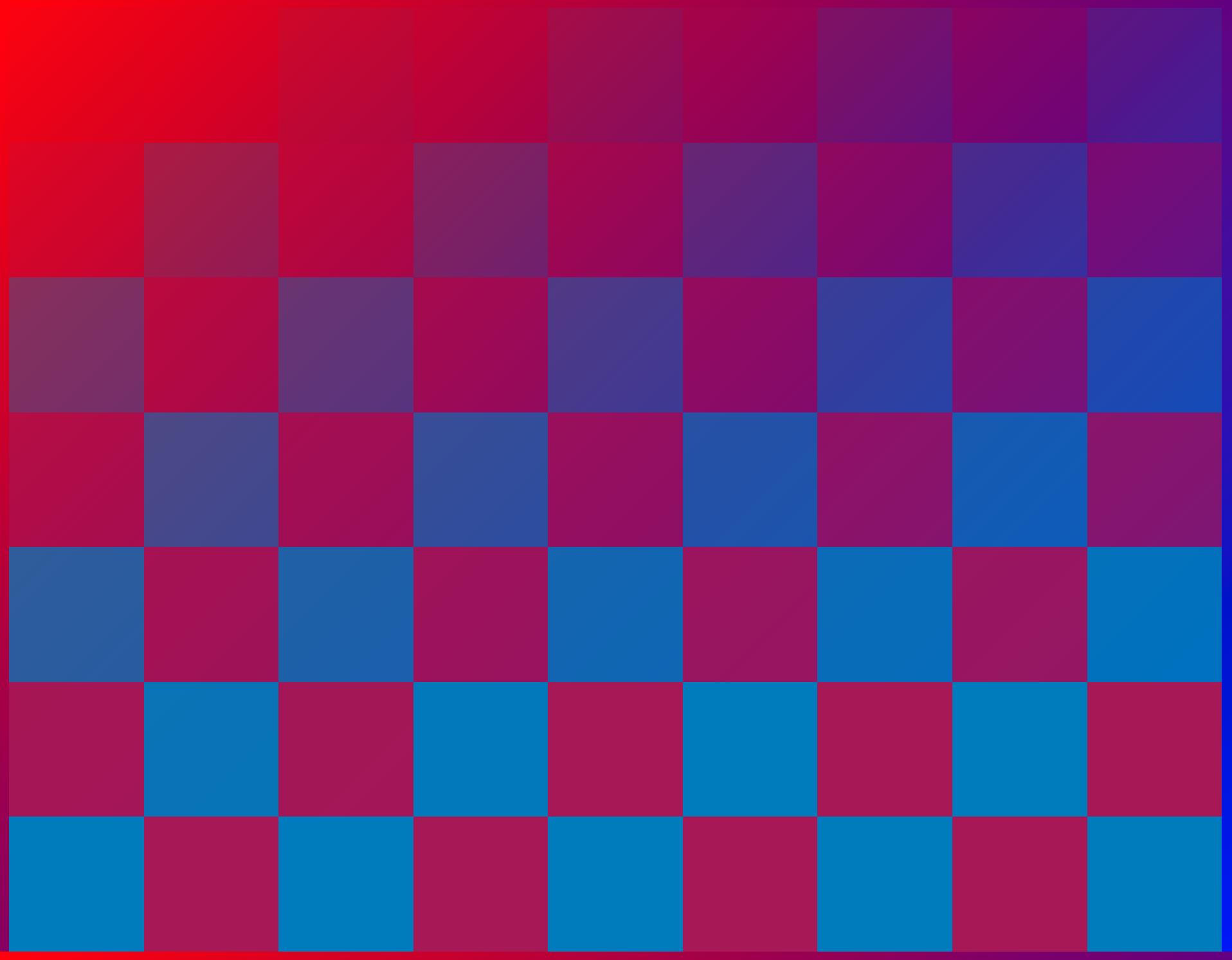 Gradient Checkerboard