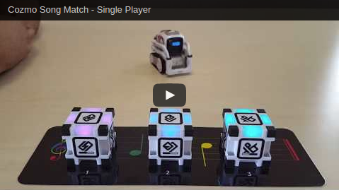 Cozmo Song Match Video