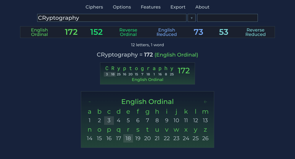 GEMATRO - Gematria Calculator