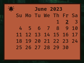 Calendar