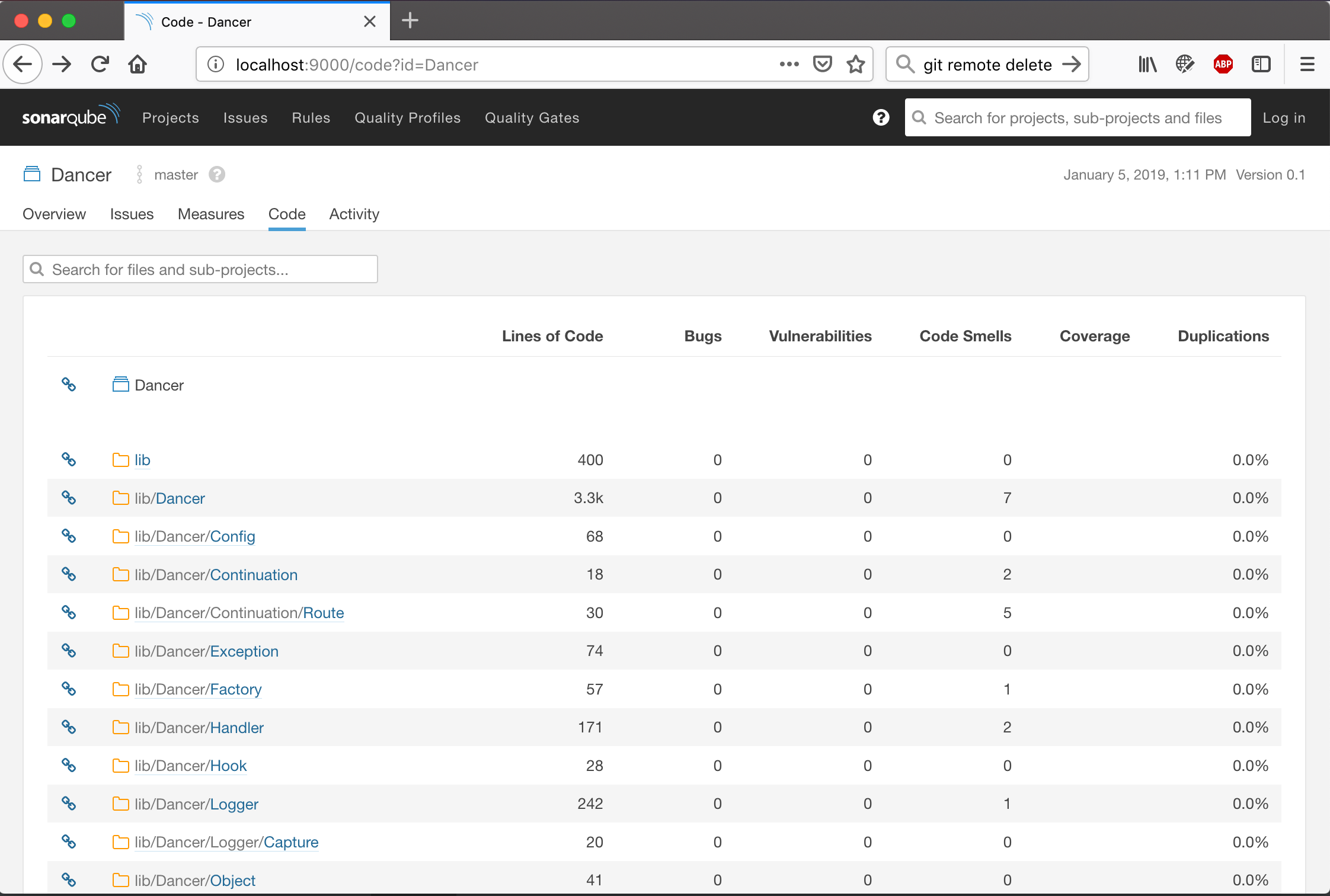 PerlCritic violations in SonarQube