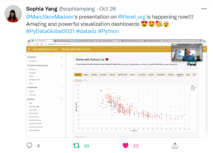 PyData Tweet