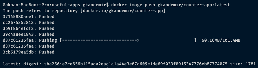 Docker Image Push