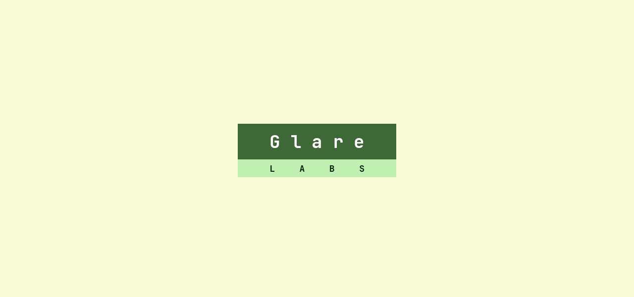 Glare labs logo