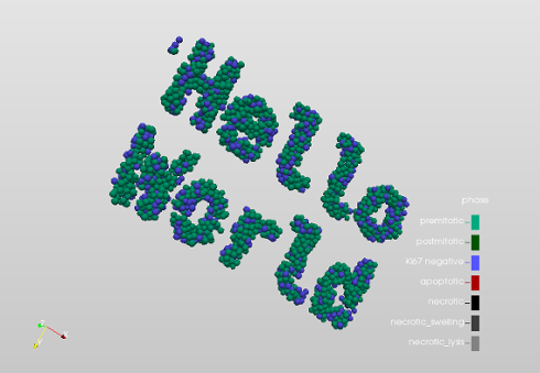 Hello world image