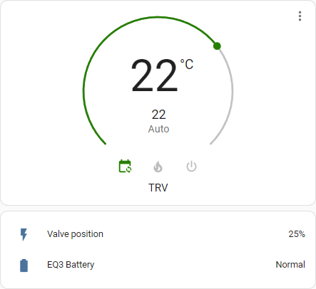 Home assistant example card