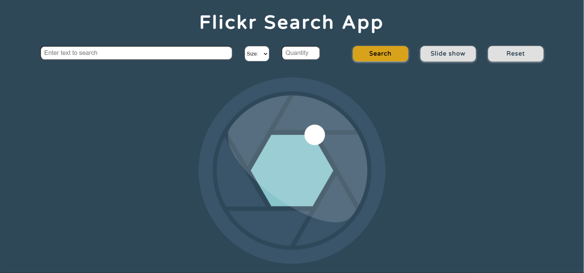 Flickr Search App 1