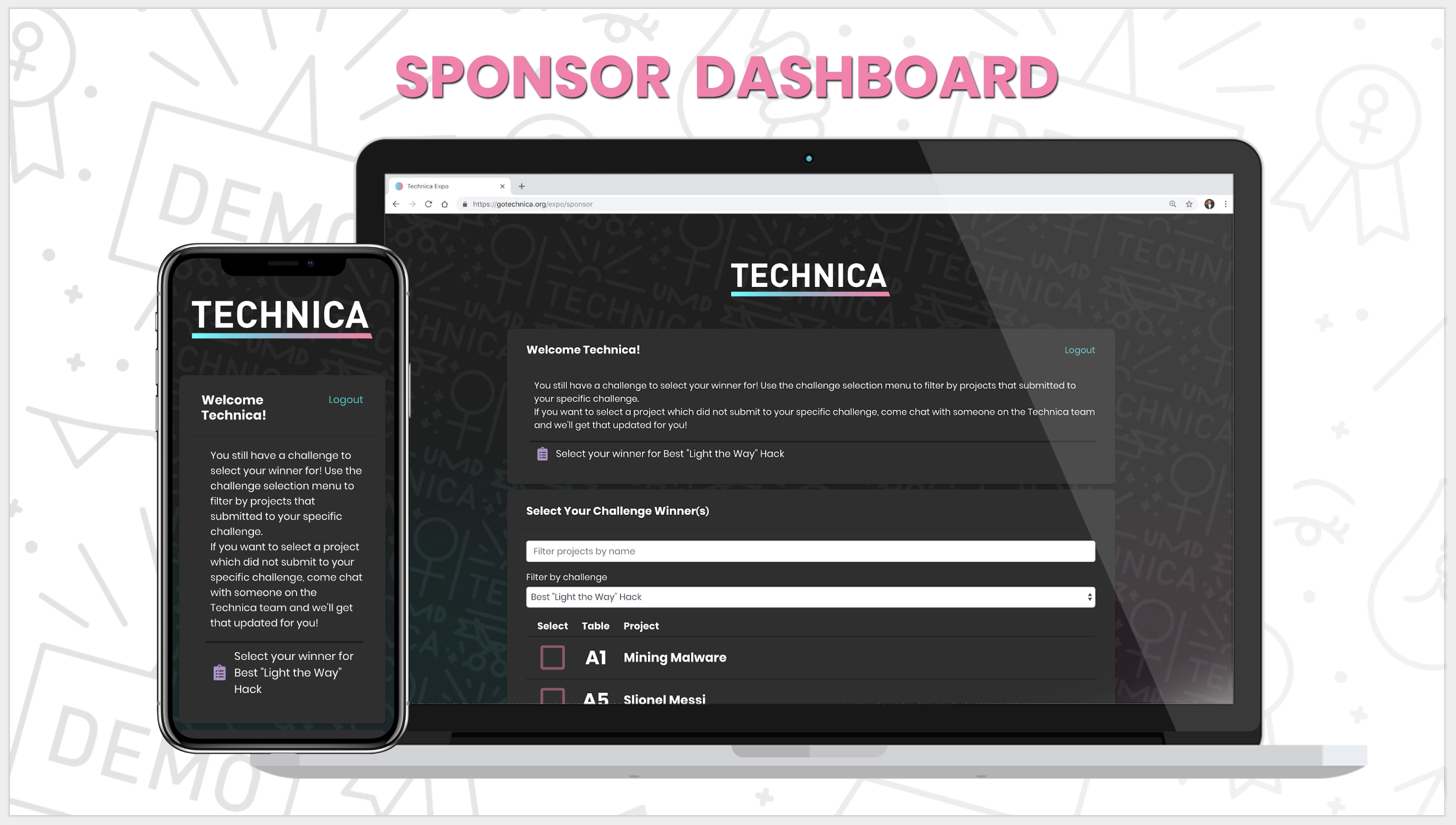 Sponsor Dashboard