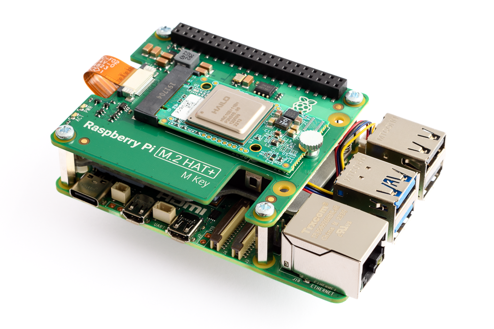 Raspberry Pi 5 with Hailo M.2