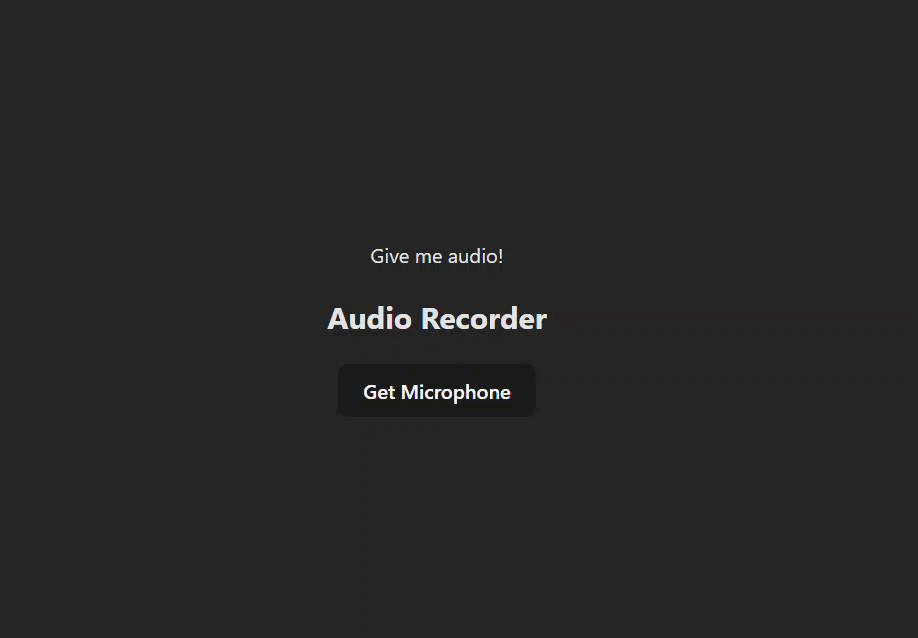 audioRecorder