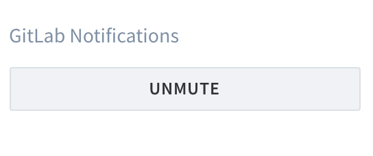 Mark as unmute