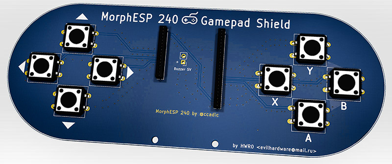 Gamepad for MorphESP 240