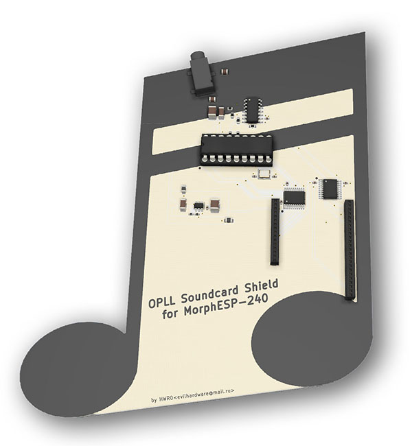 OPLL Sound Card Shield