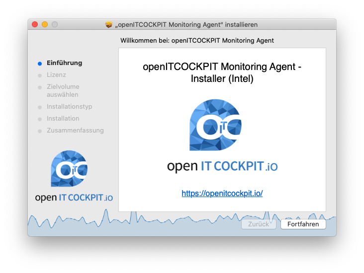 openITCOCKPIT Monitoring Agent PKG installer