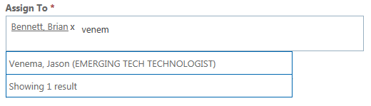 SharePoint People Picker