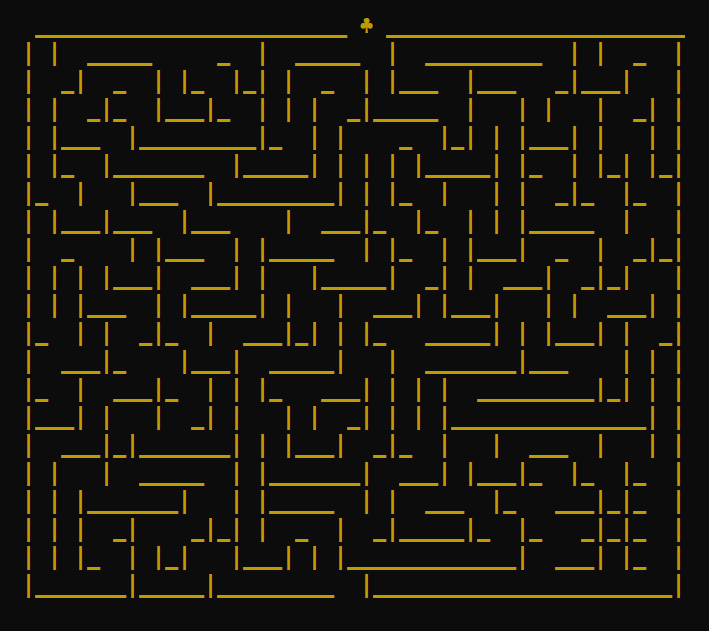 overview of maze